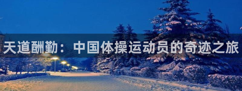皇冠678体育：天道酬勤：中国体操运动员的奇迹之旅