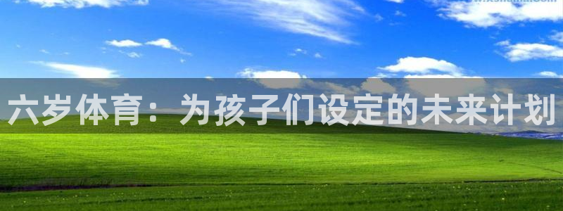 678体育app：六岁体育：为孩子们设定的未来计划